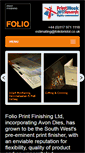 Mobile Screenshot of foliobristol.co.uk
